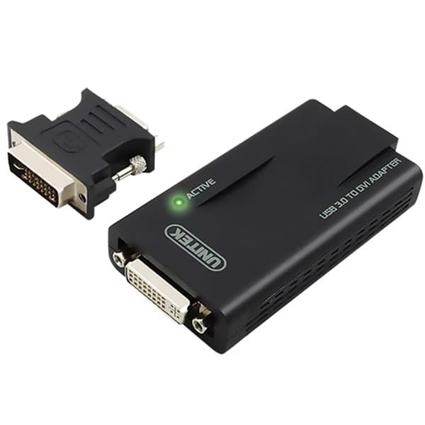 تبدیل USB 3.0 به DVI و VGA یونیتک مدل UNITEK Y-3801 — تصویر ۲