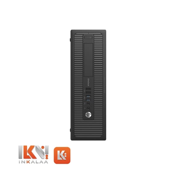 تاینی کیس استوک HP مدل EliteDesk 800 G1 Tiny پردازنده Intel Core i5-4590T حافظه DDR3 4GB هارد 256GB