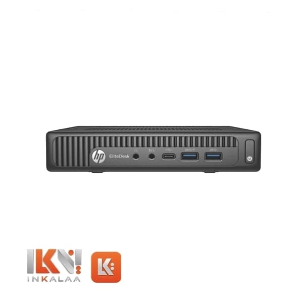 تاینی کیس استوک HP مدل EliteDesk 600/800 G2 Tiny پردازنده Intel Core i5-6500T حافظه DDR4 8GB هارد 256GB