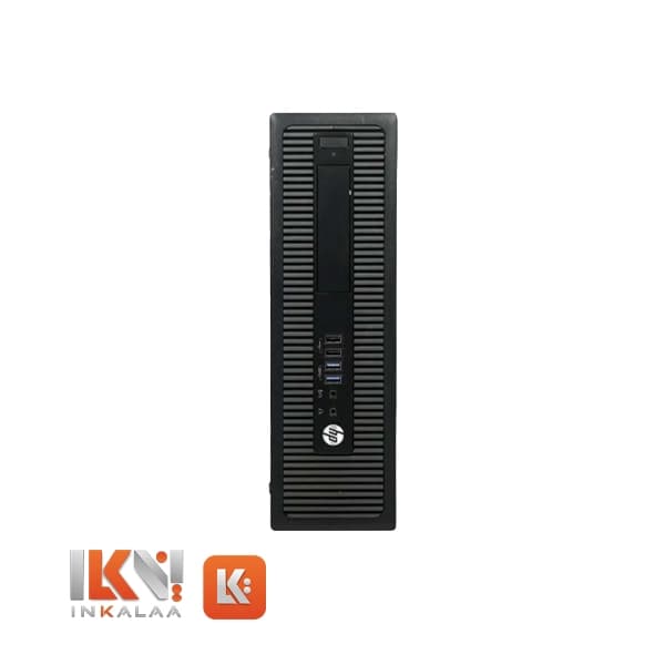 مینی کیس استوک HP مدل EliteDesk 600/800 G1 پردازنده Intel Core i7-4770 حافظه DDR4 8GB هارد 256GB
