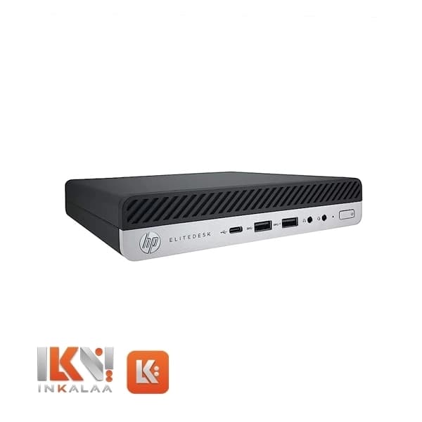 تاینی کیس استوک HP مدل EliteDesk 800 G5 Tiny پردازنده Intel Core i7-9700T حافظه DDR4 8GB هارد 256GB — تصویر ۲