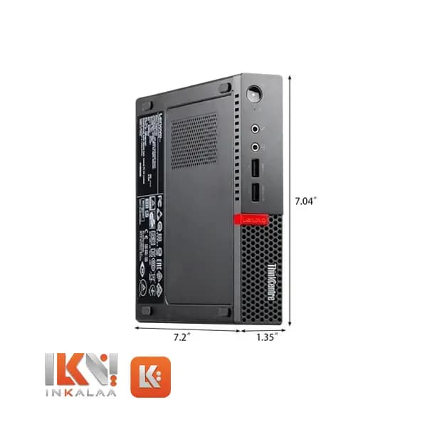تاینی کیس استوک لنومدل ThinkCentre M710q Tiny پردازنده Intel Core i5-7500T حافظه DDR4 8GB هارد 256GB — تصویر ۵