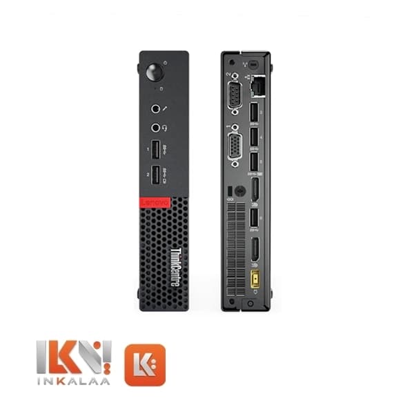 تاینی کیس استوک لنومدل ThinkCentre M710q Tiny پردازنده Intel Core i5-7500T حافظه DDR4 8GB هارد 256GB