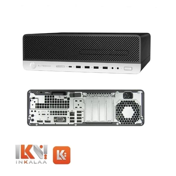 مینی کیس استوک HP مدل EliteDesk 800 G4 پردازنده Intel Core i5-8500 حافظه DDR4 16GB هارد 512GB — تصویر ۳