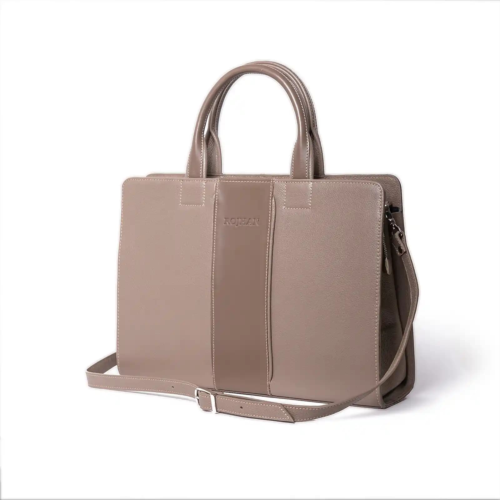 کیف چرم اداری زنانه 9338A — تصویر ۳