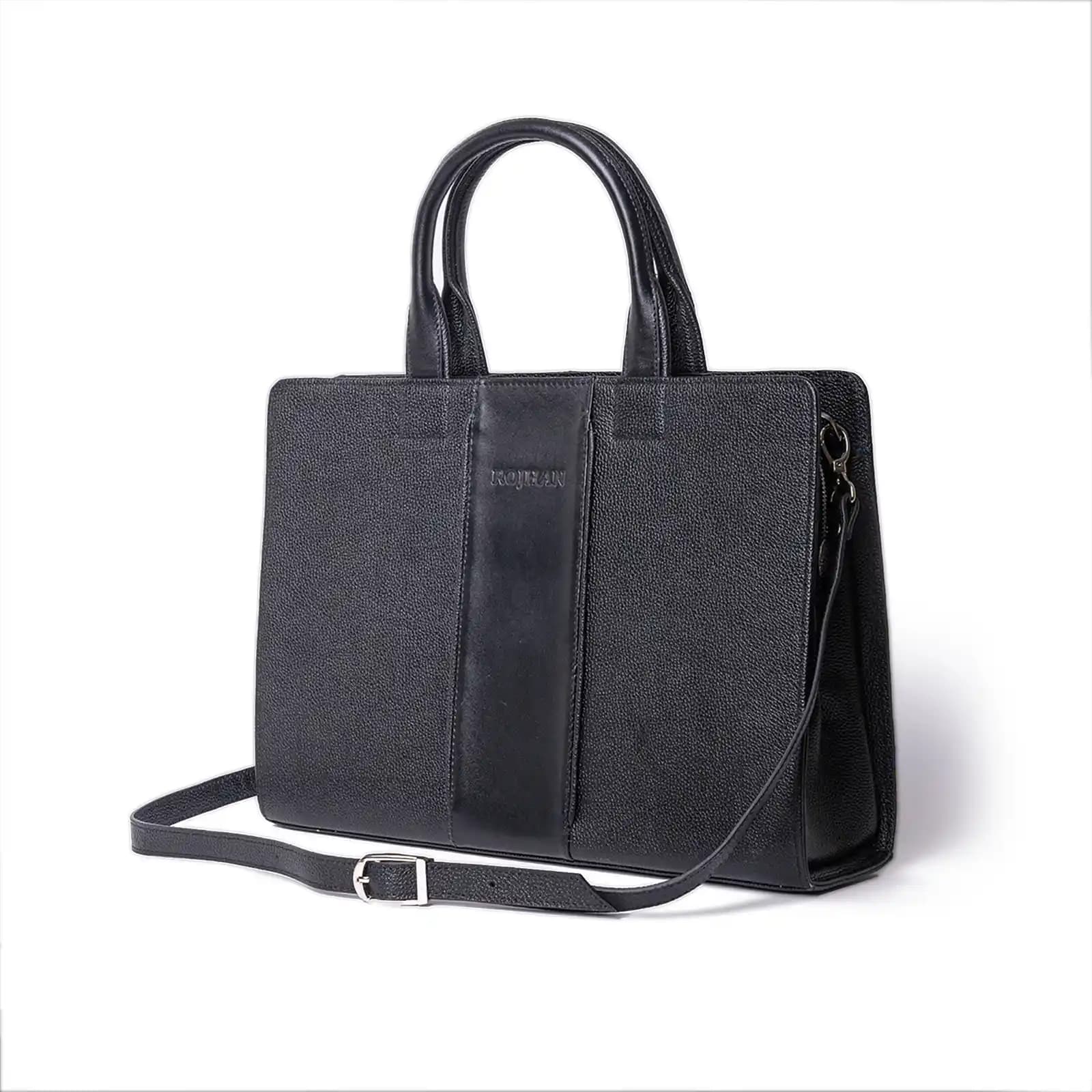 کیف چرم اداری زنانه 9338A — تصویر ۵