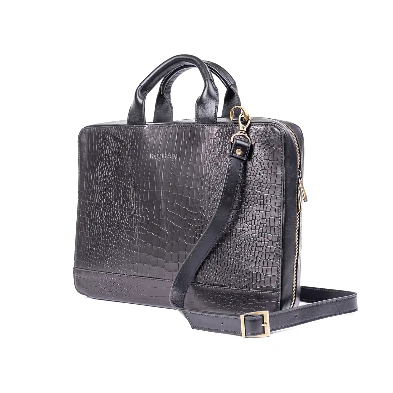 کیف چرم اداری مردانه 9332B — تصویر ۴