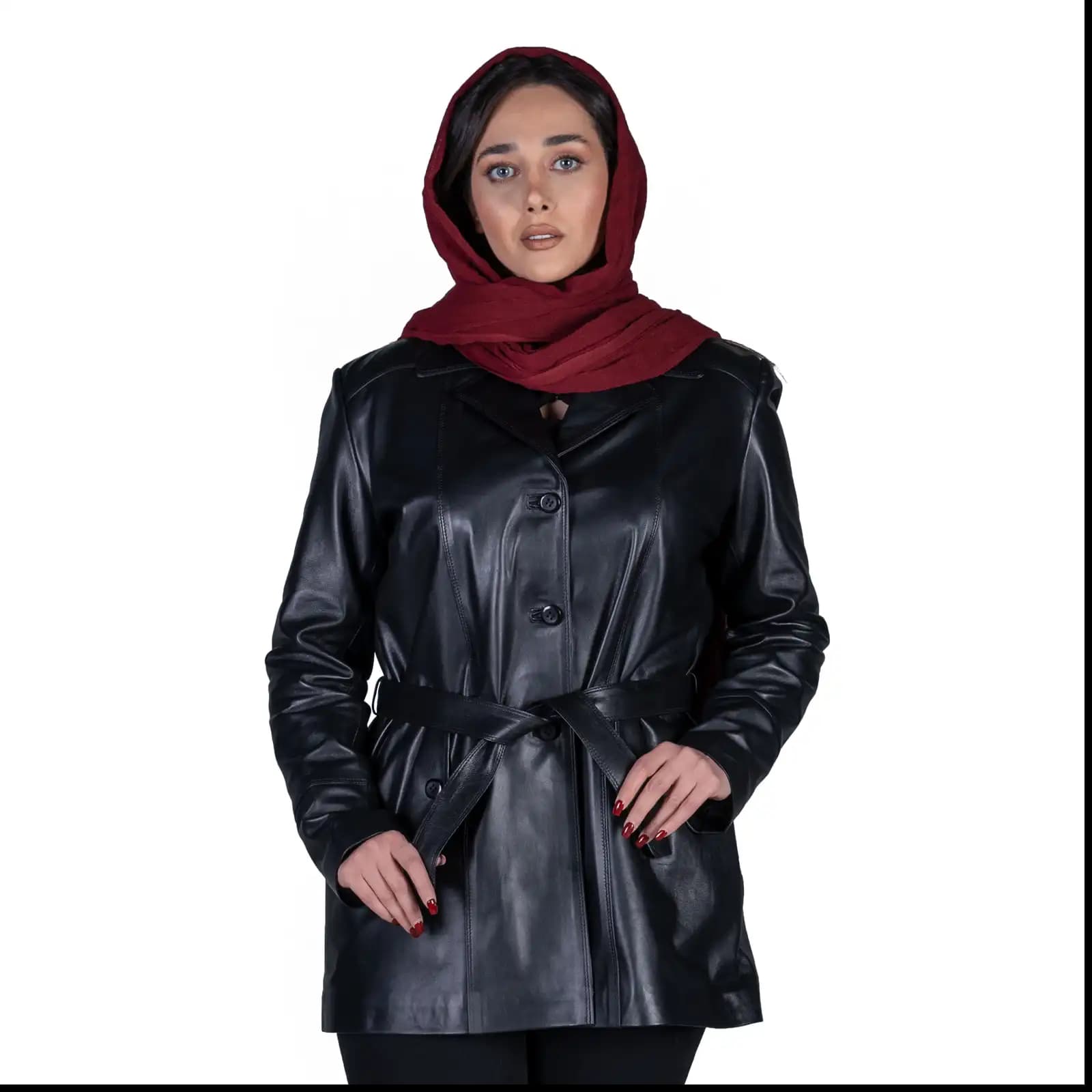 پالتو چرم زنانه 2308J
