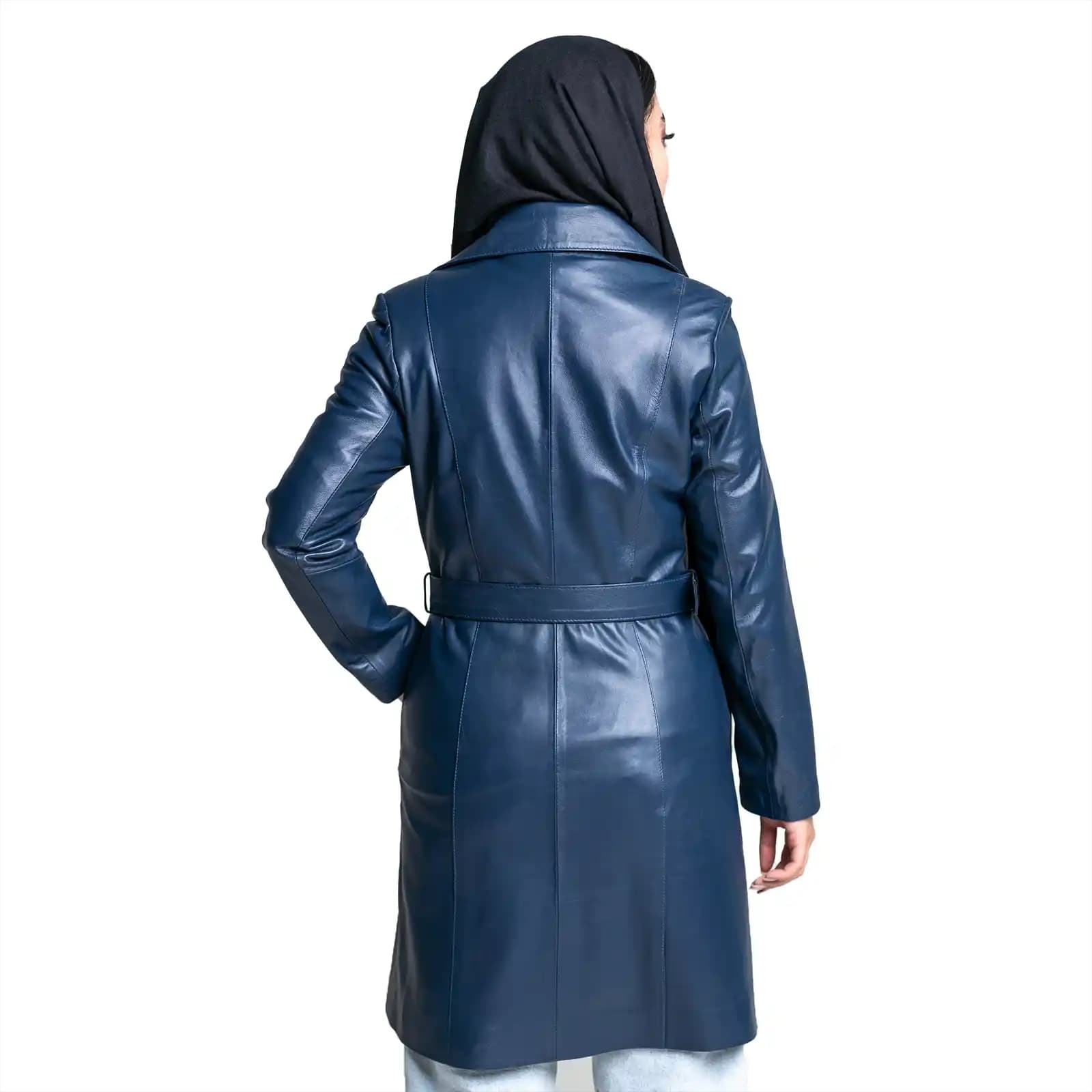 پالتو چرم زنانه 2310J — تصویر ۷