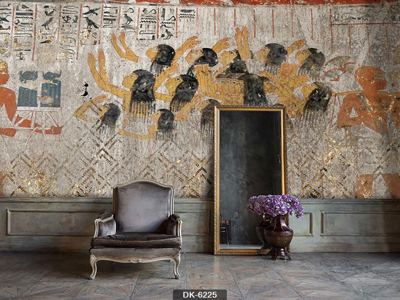پوستر دیواری دیوار نگاره مصری کد DK-6225