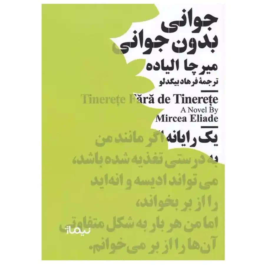کتاب جوانی بدون جوانی اثر میرچا الیاده نشر نیماژ — تصویر ۴
