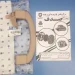 دستگیره تاشو سقف با قلاب عقب چپ بژ روشن دنا ایساکو