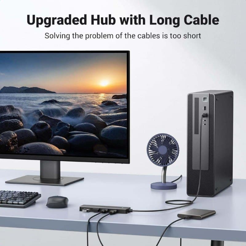هاب 4 پورت USB 3.0 یوگرین CM219-25946 — تصویر ۹