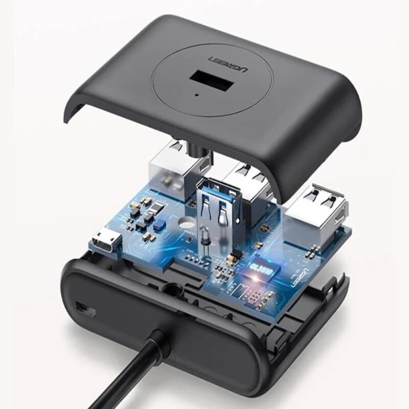 هاب 4 پورت USB 3.0 یوگرین CR113-20291 — تصویر ۴