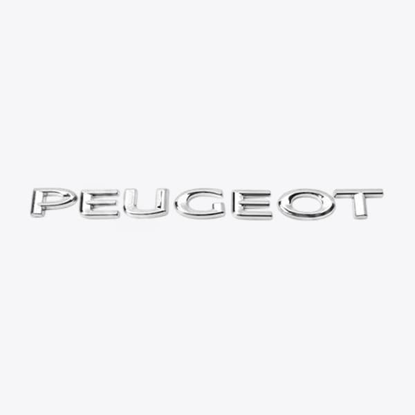 آرم PEUGEOT روی در صندوق عقب پژو پارس ایساکو