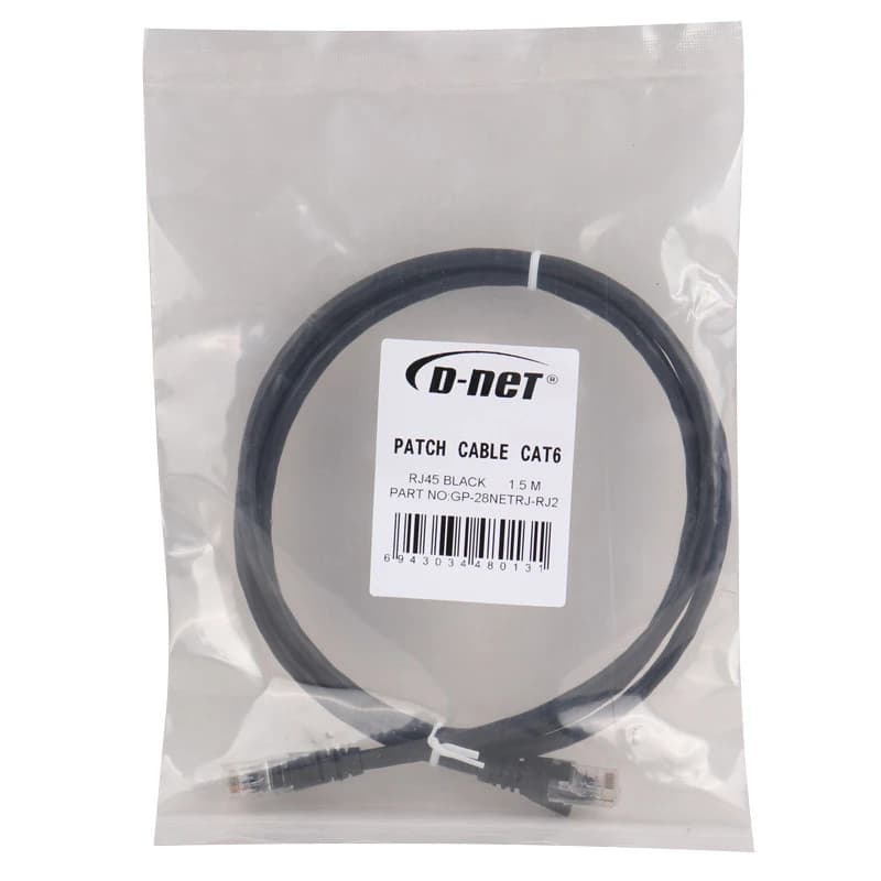 کابل شبکه Cat6 دی نت GP-28NETRJ-RJ2 طول 1.5 متر — تصویر ۵