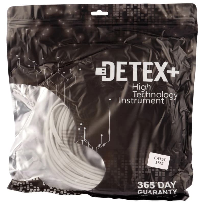 کابل شبکه Detex+ Cat5 15m — تصویر ۲