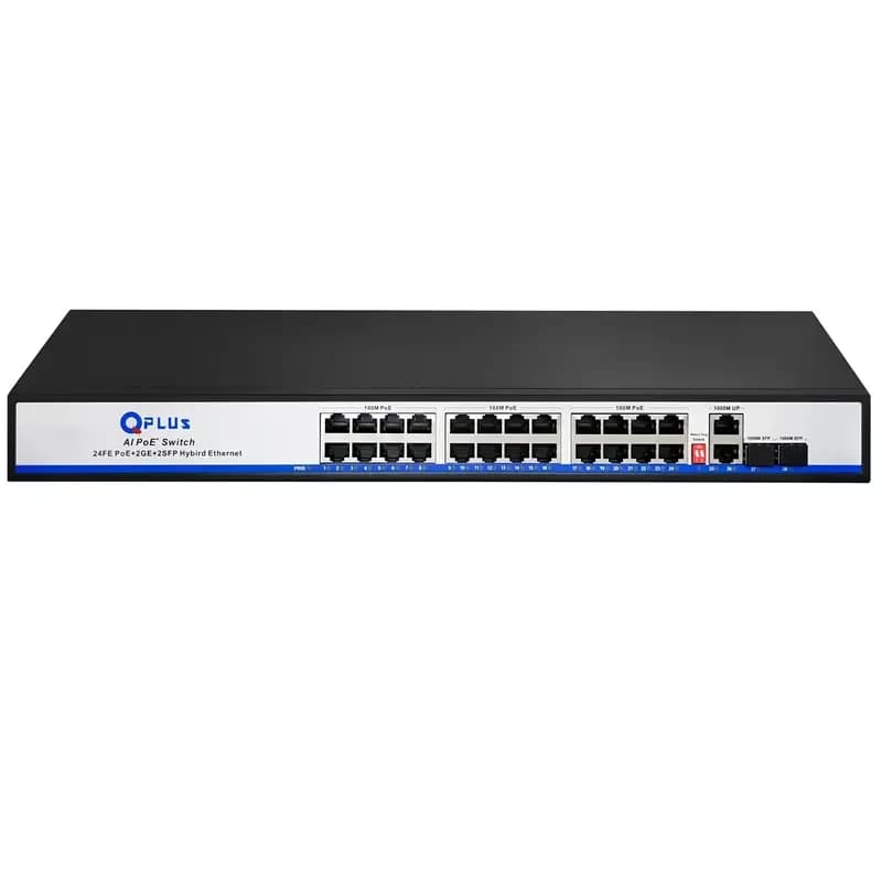 سوییچ 24 پورت POE کیو پلاس PL-P2402G-S2