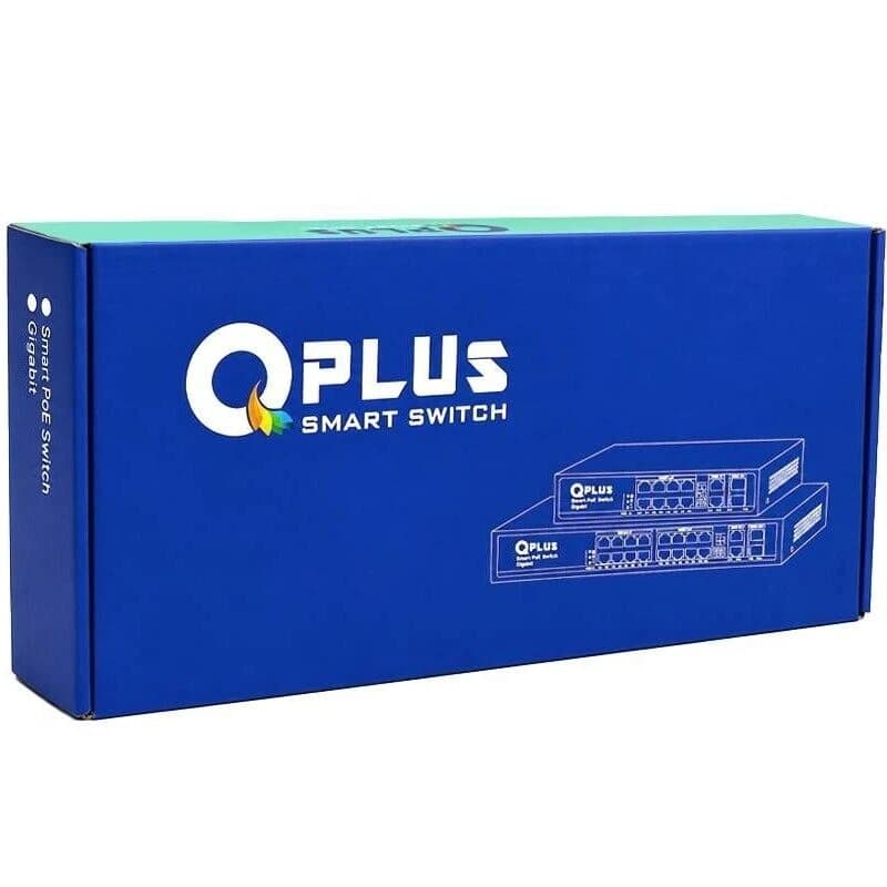سوییچ 16 پورت POE کیو پلاس PL-P1602G-S1 — تصویر ۲