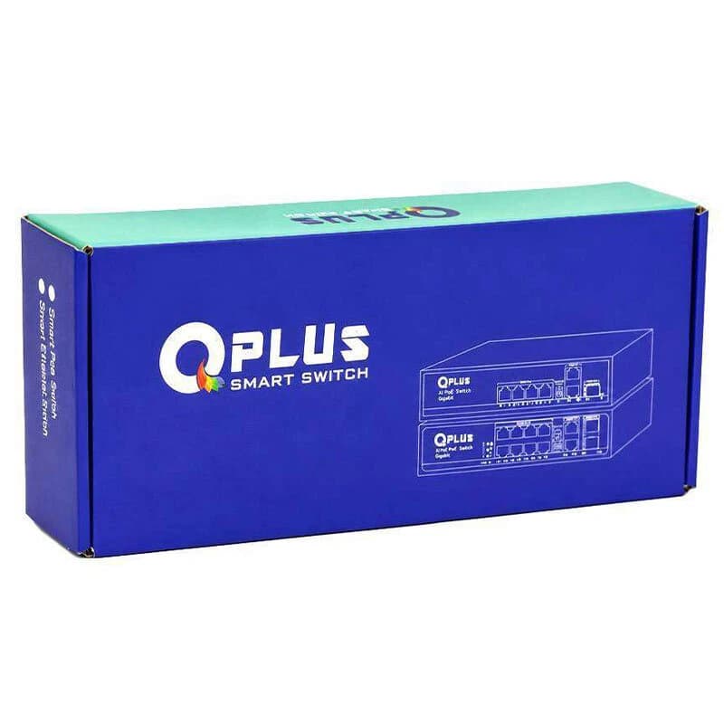 سوییچ 8 پورت POE کیو پلاس PL-P8002 — تصویر ۲