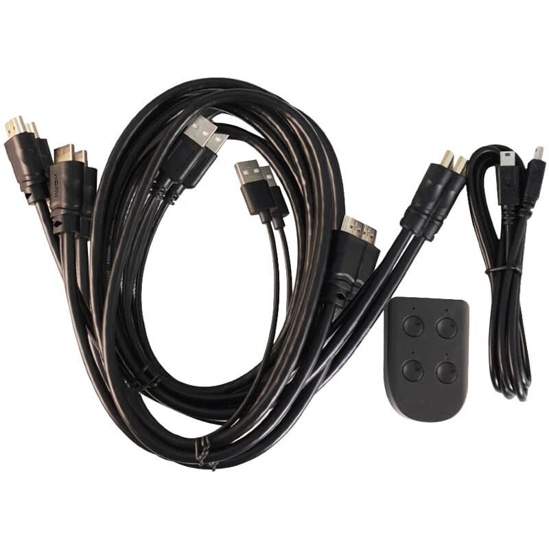 سوییچ KVM چهار پورت کی نت K-H524 — تصویر ۶