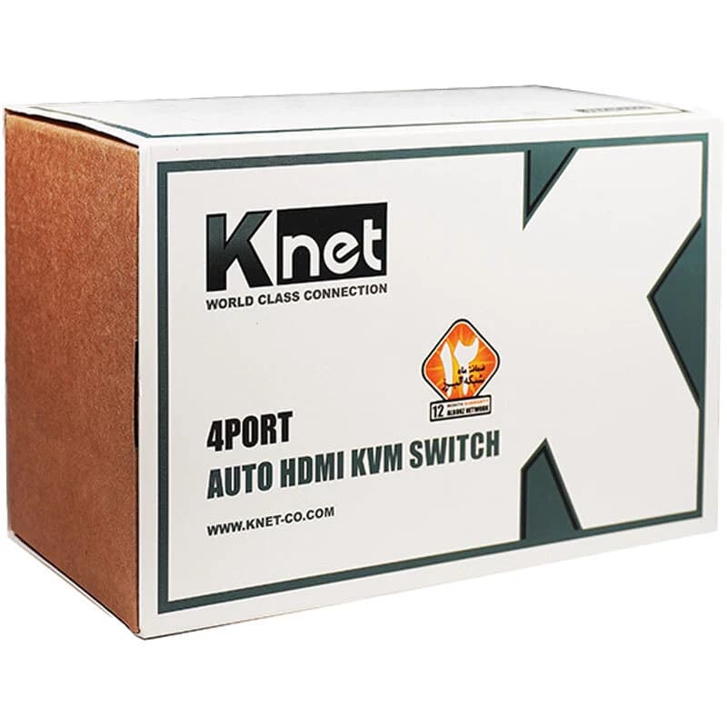 سوییچ KVM اتوماتیک چهار پورت کی نت K-H624 — تصویر ۴