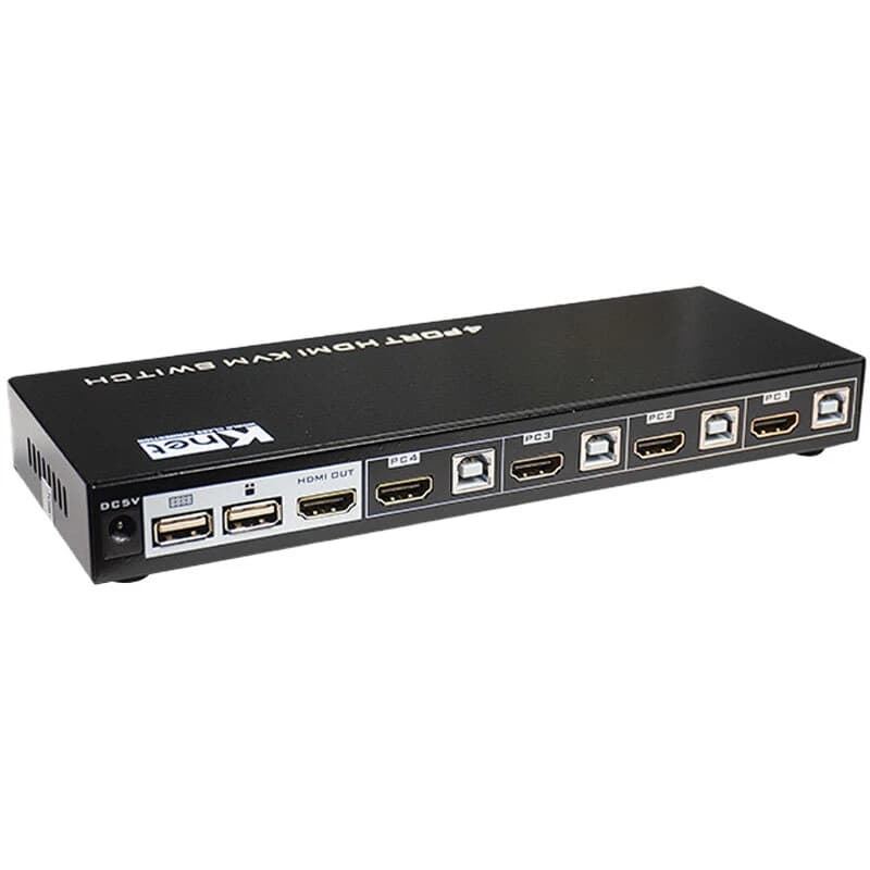 سوییچ KVM اتوماتیک چهار پورت کی نت K-H624 — تصویر ۲