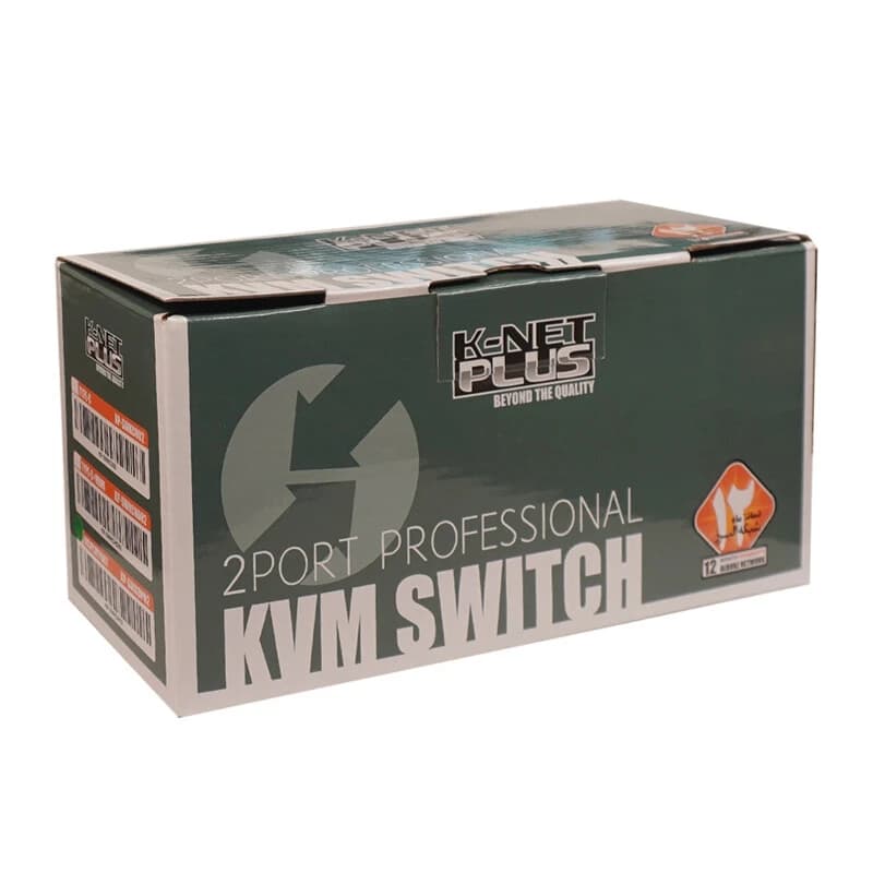 سوییچ KVM اتوماتیک دو پورت کی نت پلاس KP-D622 — تصویر ۲
