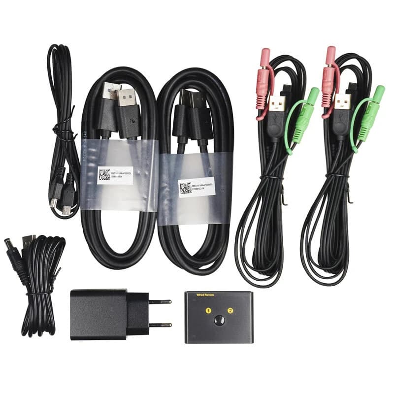 سوییچ KVM اتوماتیک دو پورت کی نت پلاس KP-D622 — تصویر ۵