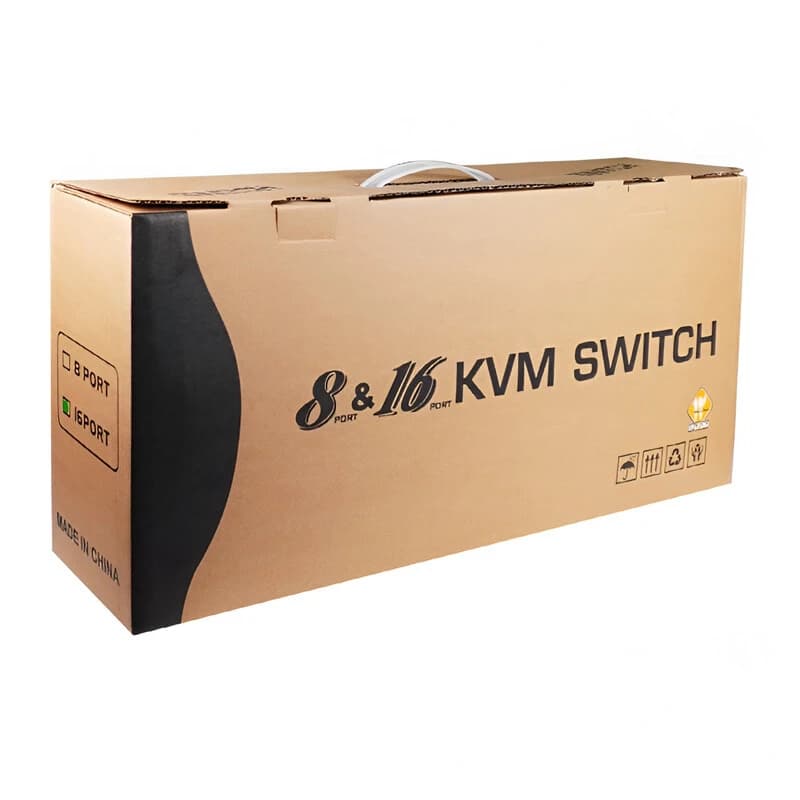 سوییچ KVM اتوماتیک شانزده پورت کی نت پلاس KP-H6216 — تصویر ۲