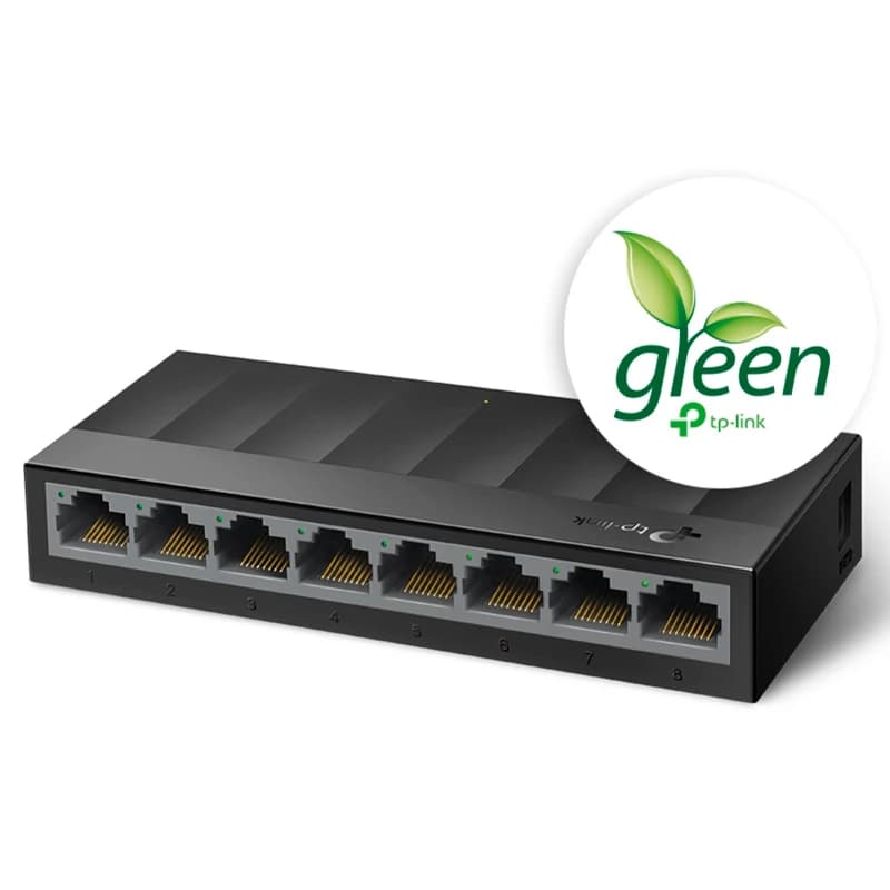 سوییچ 8 پورت تی پی لینک LS1008G V3 — تصویر ۴