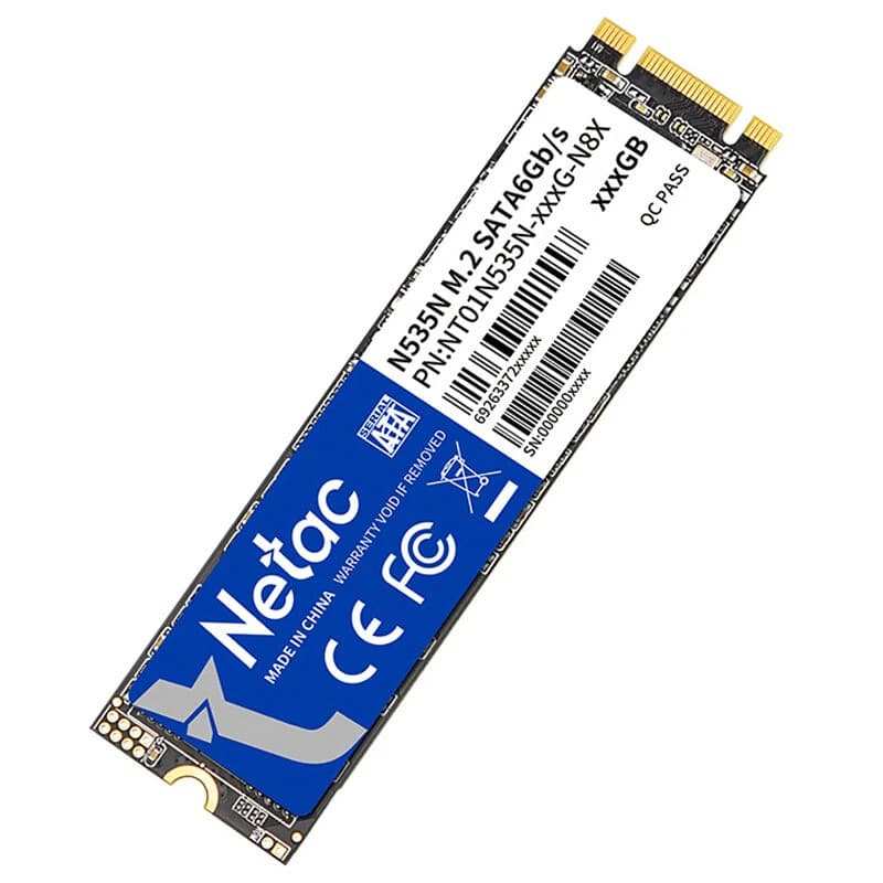 حافظه SSD نتاک Netac N535N 128GB M.2 — تصویر ۴