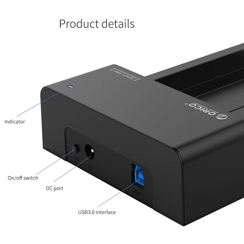 داک هارد اوریکو Orico 6518US3-V1 USB3.0 — تصویر ۵