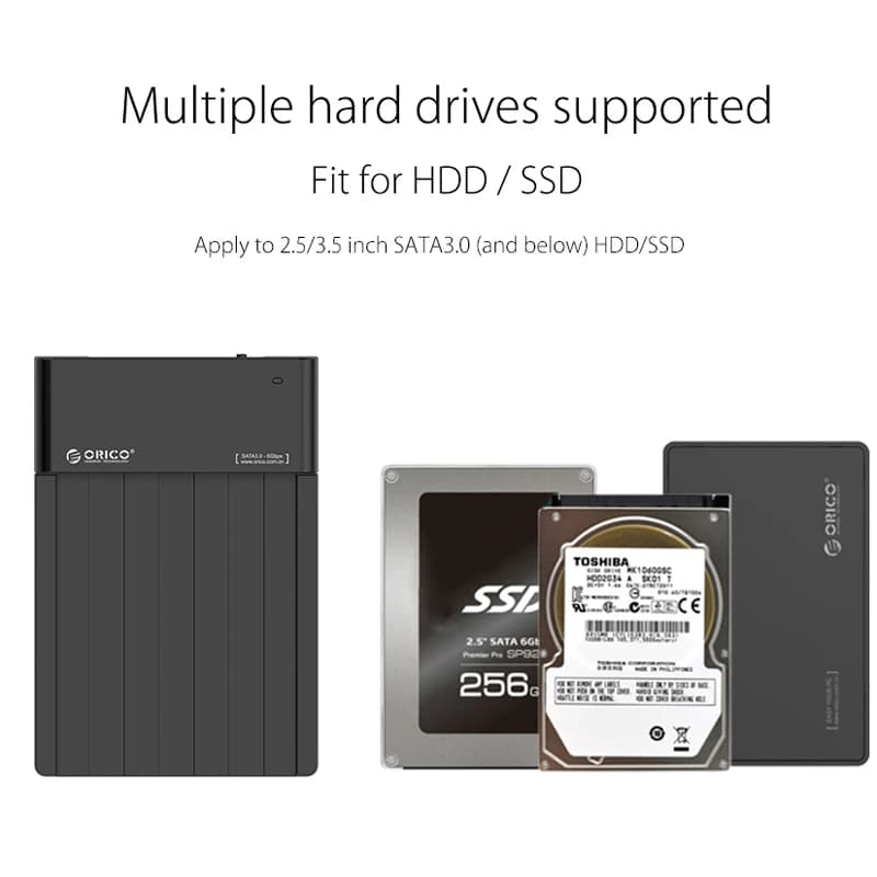 داک هارد اوریکو Orico 6518US3-V1 USB3.0 — تصویر ۶