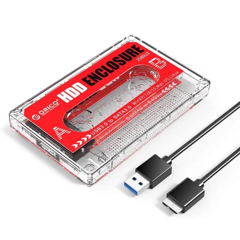باکس هارد 2.5 اینچی HDD/SSD اوریکو 2580U3 — تصویر ۵