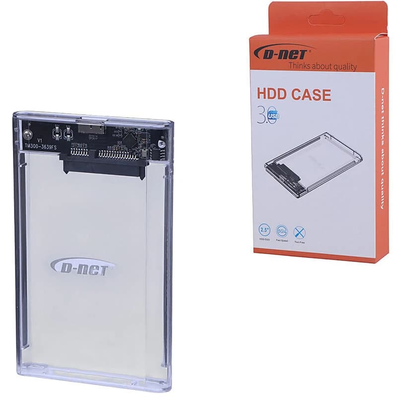 باکس هارد 2.5 اینچی HDD/SSD دی نت کد 3