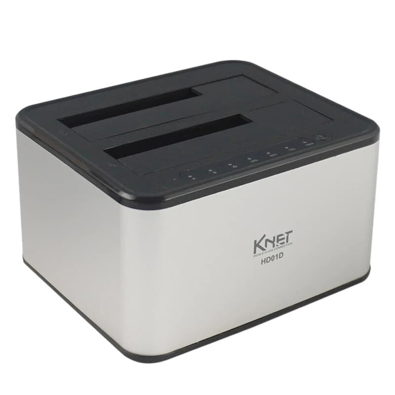 داک هارد 2 سینی کی نت K-net K-HD01D USB3.0 — تصویر ۴