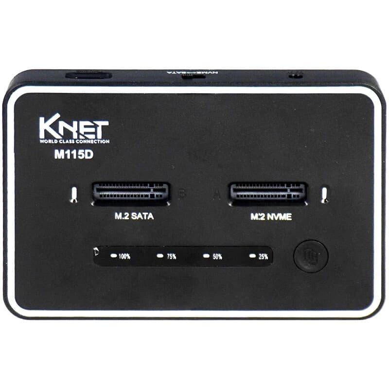 داک هارد 2 سینی کی نت K-net K-M115D Type-C — تصویر ۴