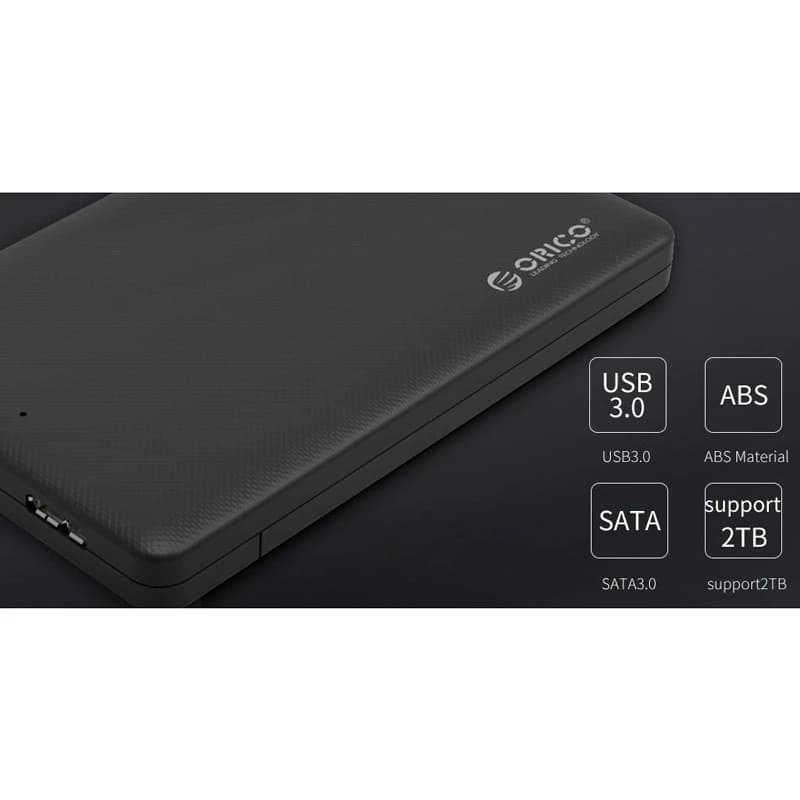 باکس هارد 2.5 اینچی HDD/SSD اوریکو 2577U3 — تصویر ۳