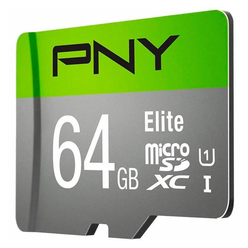 رم میکرو 64 گیگ پی ان وای PNY Elite U1 C10 100MB/s + خشاب — تصویر ۵