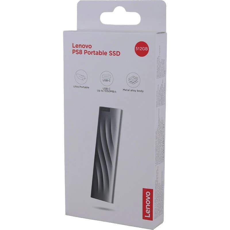 حافظه اکسترنال SSD لنوو Lenovo PS8 512GB — تصویر ۲