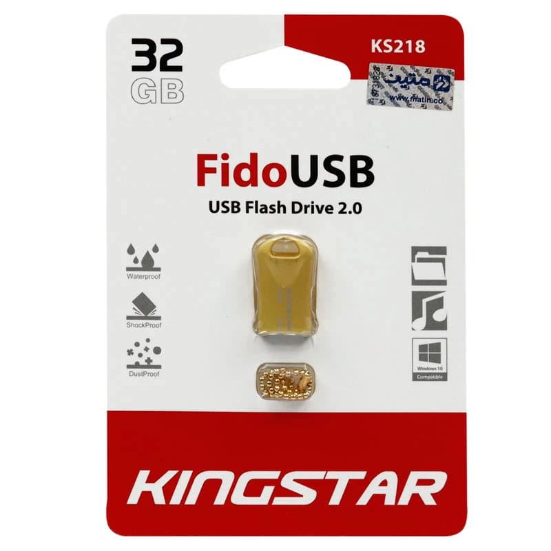 فلش 32 گیگ کینگ استار KingStar Fido KS218 — تصویر ۲