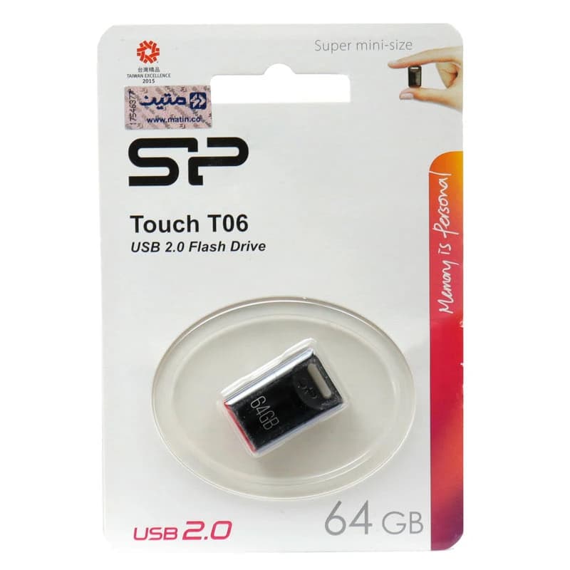 فلش 64 گیگ سیلیکون پاور Silicon Power Touch T06 — تصویر ۲