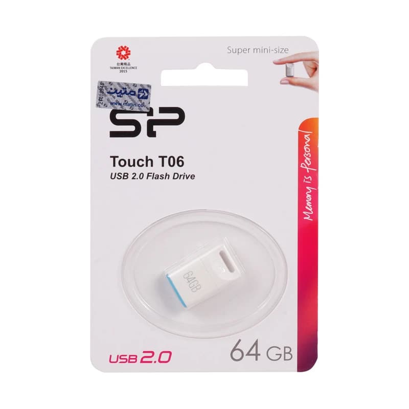فلش 64 گیگ سیلیکون پاور Silicon Power Touch T06 — تصویر ۴