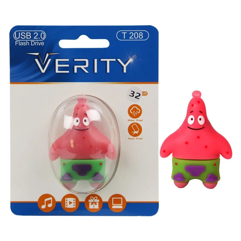 فلش عروسکی 32 گیگ وریتی Verity T208 — تصویر ۲