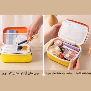 کیف لوازم آرایش مسافرتی جوردن و جودی مدل PT071 — تصویر ۴