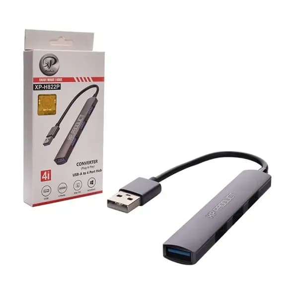 هاب 4 پورت XP-H822P USB 2.0 ایکس پی پروداکت (XP-Product) — تصویر ۲