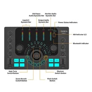 کارت صدا کامیکا مدل ADCaster C2 — تصویر ۳