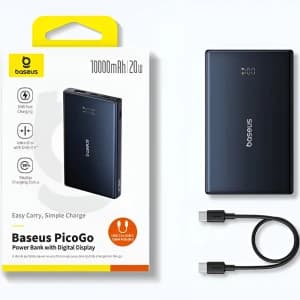 پاوربانک باسئوس مدل P1007680112300 ظرفیت 10000 میلی‌آمپرساعت — تصویر ۴