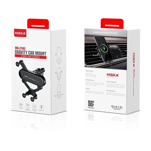 هولدر و نگهدارنده گوشی موبایل HK-2102 هیسکا (Hiska) — تصویر ۳
